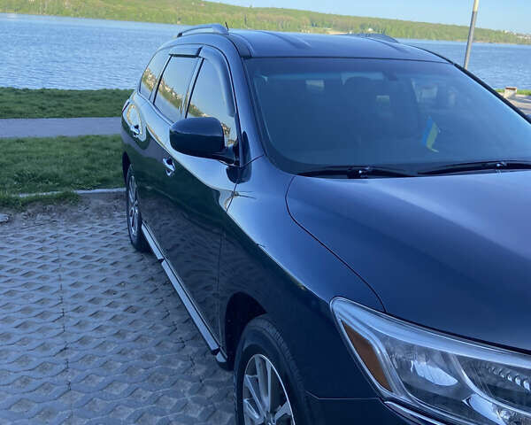 Синий Ниссан Патфайндер, объемом двигателя 3.5 л и пробегом 162 тыс. км за 12500 $, фото 14 на Automoto.ua