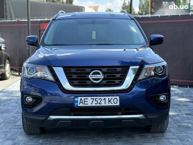 Синій Ніссан Патфайндер, об'ємом двигуна 3.5 л та пробігом 121 тис. км за 16499 $, фото 2 на Automoto.ua