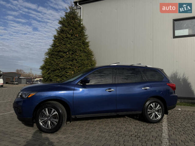 Синий Ниссан Патфайндер, объемом двигателя 3.5 л и пробегом 84 тыс. км за 19800 $, фото 1 на Automoto.ua
