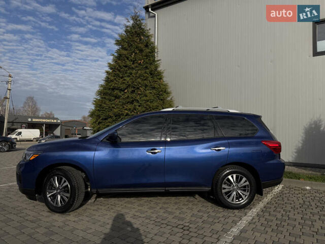 Синий Ниссан Патфайндер, объемом двигателя 3.5 л и пробегом 84 тыс. км за 19800 $, фото 3 на Automoto.ua