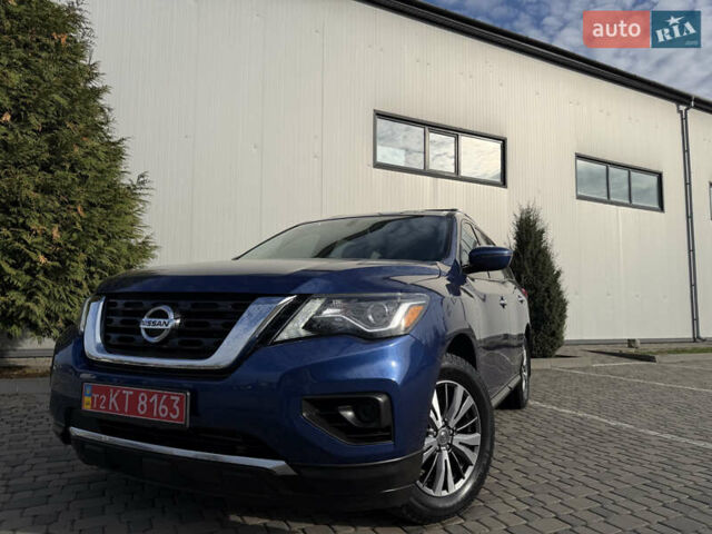 Синий Ниссан Патфайндер, объемом двигателя 3.5 л и пробегом 84 тыс. км за 19800 $, фото 101 на Automoto.ua