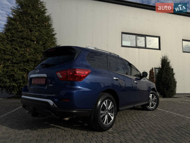Синий Ниссан Патфайндер, объемом двигателя 3.5 л и пробегом 84 тыс. км за 19800 $, фото 24 на Automoto.ua