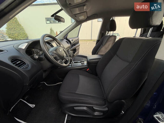 Синий Ниссан Патфайндер, объемом двигателя 3.5 л и пробегом 84 тыс. км за 19800 $, фото 96 на Automoto.ua