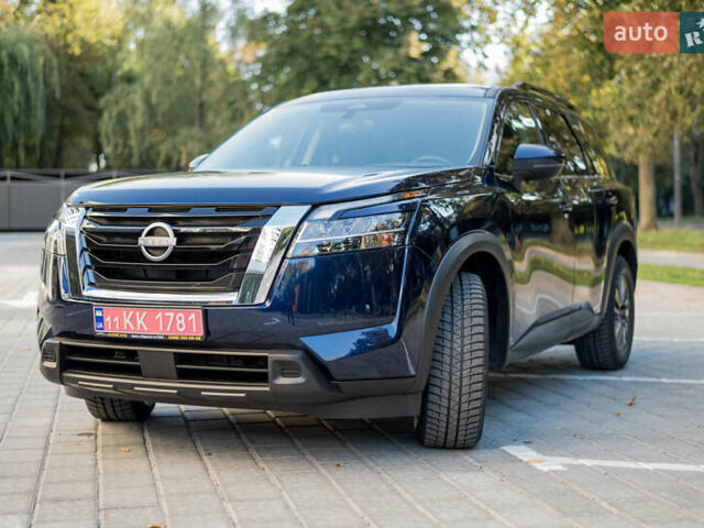 Синий Ниссан Патфайндер, объемом двигателя 3.5 л и пробегом 98 тыс. км за 32900 $, фото 10 на Automoto.ua