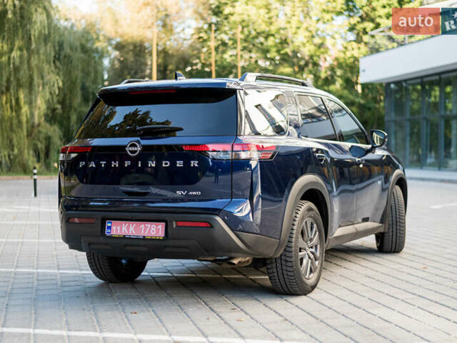 Синий Ниссан Патфайндер, объемом двигателя 3.5 л и пробегом 98 тыс. км за 32900 $, фото 6 на Automoto.ua