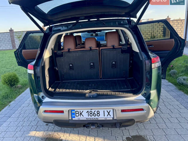 Ніссан Патфайндер 2022 у Рівному на Automoto.ua Зелений Ніссан Патфайндер, об'ємом двигуна 3.5 л та пробігом 48 тис. км за 39000 $, фото 10 на Automoto.ua