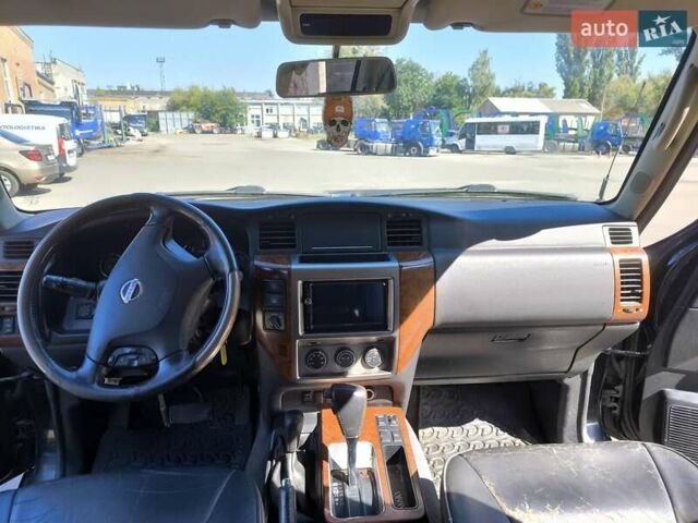 Черный Ниссан Патрол, объемом двигателя 3 л и пробегом 203 тыс. км за 21000 $, фото 12 на Automoto.ua