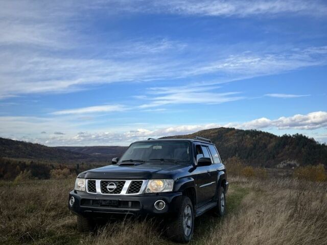 Черный Ниссан Патрол, объемом двигателя 3 л и пробегом 193 тыс. км за 10000 $, фото 2 на Automoto.ua