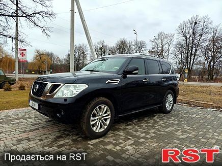 Черный Ниссан Патрол, объемом двигателя 5.6 л и пробегом 165 тыс. км за 20000 $, фото 7 на Automoto.ua