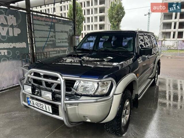 Синий Ниссан Патрол, объемом двигателя 3 л и пробегом 390 тыс. км за 12500 $, фото 9 на Automoto.ua