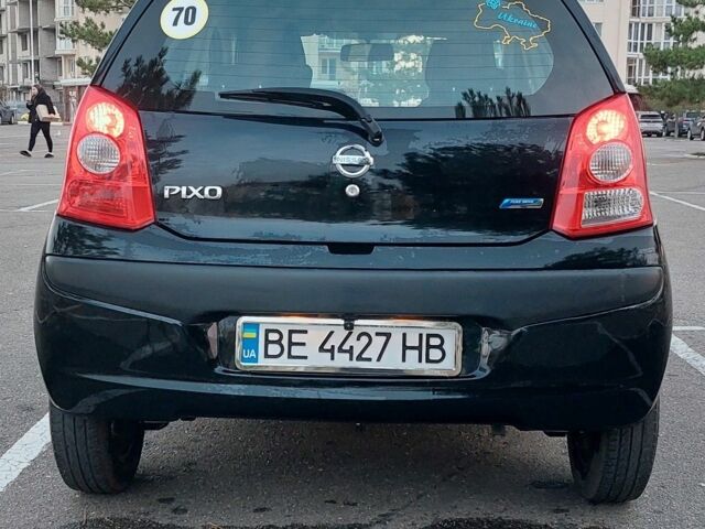 Черный Ниссан Пиксо, объемом двигателя 1 л и пробегом 49 тыс. км за 6000 $, фото 3 на Automoto.ua