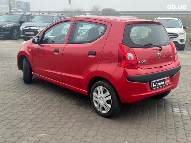 Червоний Ніссан Піксо, об'ємом двигуна 1 л та пробігом 187 тис. км за 4490 $, фото 6 на Automoto.ua