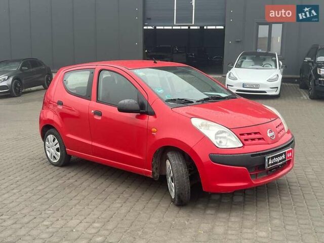 Красный Ниссан Пиксо, объемом двигателя 1 л и пробегом 187 тыс. км за 4490 $, фото 11 на Automoto.ua