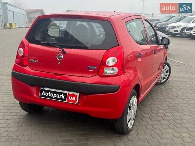 Красный Ниссан Пиксо, объемом двигателя 1 л и пробегом 187 тыс. км за 4490 $, фото 7 на Automoto.ua