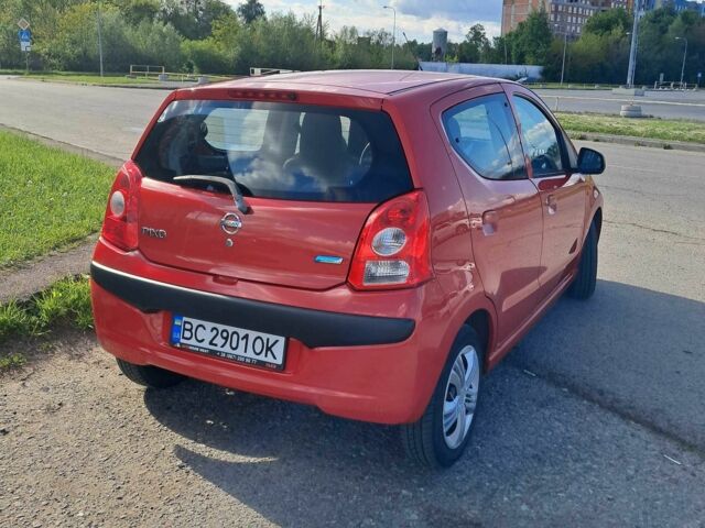 Красный Ниссан Пиксо, объемом двигателя 1 л и пробегом 180 тыс. км за 3850 $, фото 2 на Automoto.ua