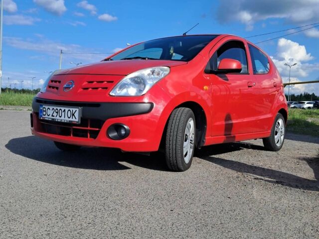 Красный Ниссан Пиксо, объемом двигателя 1 л и пробегом 180 тыс. км за 3850 $, фото 1 на Automoto.ua