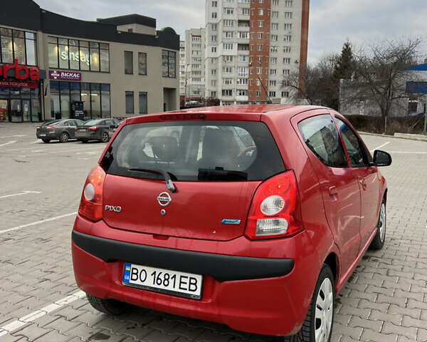 Красный Ниссан Пиксо, объемом двигателя 1 л и пробегом 145 тыс. км за 5700 $, фото 9 на Automoto.ua