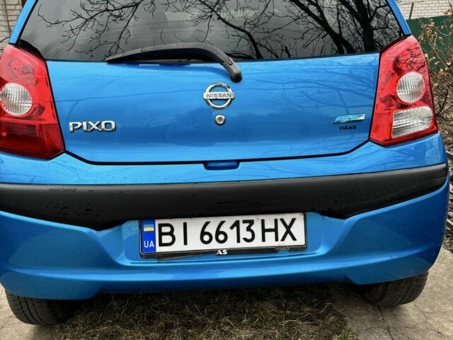 Синий Ниссан Пиксо, объемом двигателя 1 л и пробегом 112 тыс. км за 3500 $, фото 1 на Automoto.ua