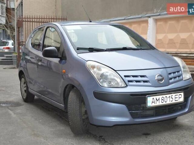 Синий Ниссан Пиксо, объемом двигателя 1 л и пробегом 157 тыс. км за 4300 $, фото 1 на Automoto.ua
