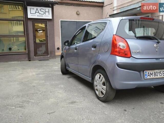 Синий Ниссан Пиксо, объемом двигателя 1 л и пробегом 157 тыс. км за 4300 $, фото 3 на Automoto.ua