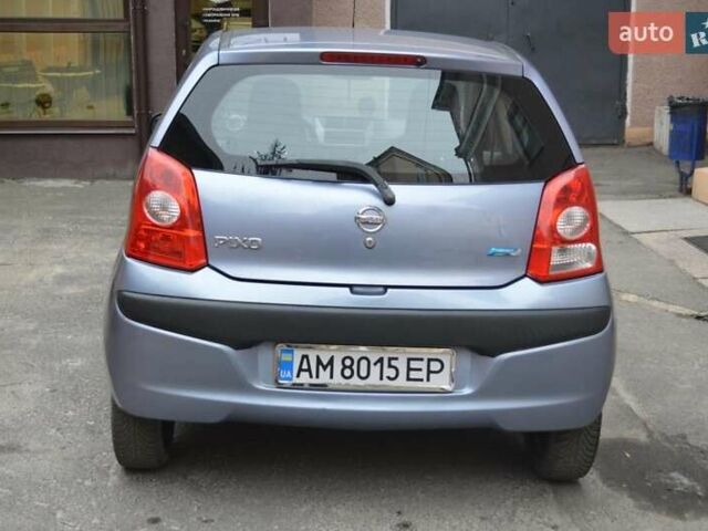 Синий Ниссан Пиксо, объемом двигателя 1 л и пробегом 157 тыс. км за 4300 $, фото 4 на Automoto.ua