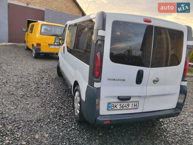 Белый Ниссан Примастар, объемом двигателя 1.87 л и пробегом 273 тыс. км за 5900 $, фото 3 на Automoto.ua