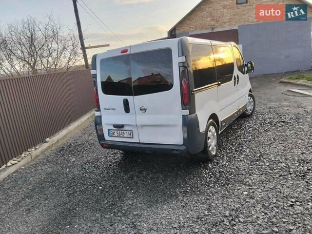 Белый Ниссан Примастар, объемом двигателя 1.87 л и пробегом 273 тыс. км за 5900 $, фото 1 на Automoto.ua