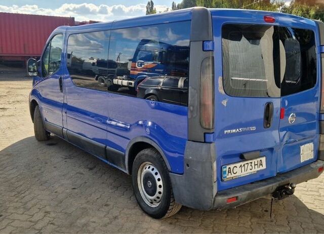 Синій Ніссан Прімастар, об'ємом двигуна 1.9 л та пробігом 100 тис. км за 4800 $, фото 2 на Automoto.ua