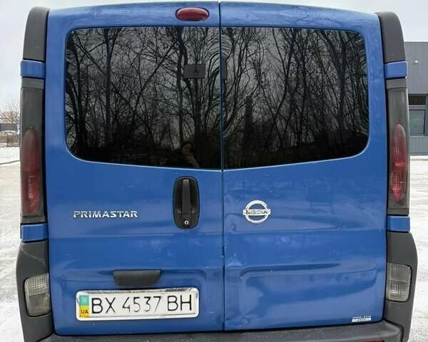 Синій Ніссан Прімастар, об'ємом двигуна 1.9 л та пробігом 479 тис. км за 6400 $, фото 7 на Automoto.ua