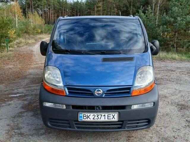 Синий Ниссан Примастар, объемом двигателя 1 л и пробегом 446 тыс. км за 6500 $, фото 5 на Automoto.ua