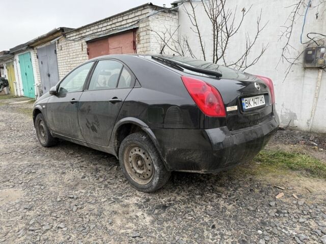 Черный Ниссан Примера, объемом двигателя 1.9 л и пробегом 250 тыс. км за 1450 $, фото 2 на Automoto.ua