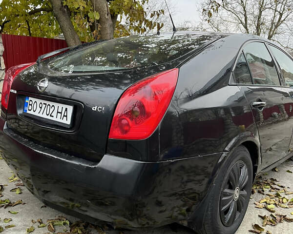 Черный Ниссан Примера, объемом двигателя 2.2 л и пробегом 316 тыс. км за 2350 $, фото 3 на Automoto.ua