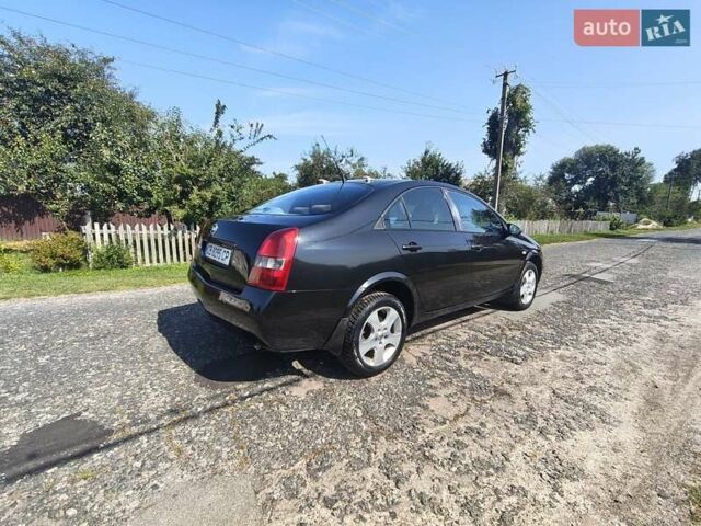 Черный Ниссан Примера, объемом двигателя 1.6 л и пробегом 355 тыс. км за 3500 $, фото 2 на Automoto.ua