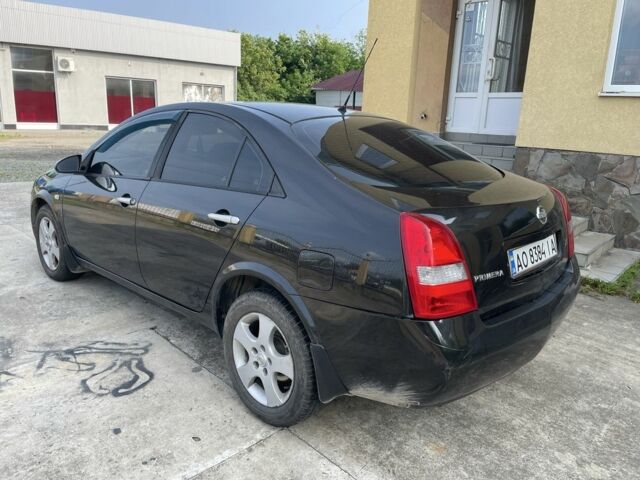 Черный Ниссан Примера, объемом двигателя 2 л и пробегом 186 тыс. км за 3500 $, фото 5 на Automoto.ua