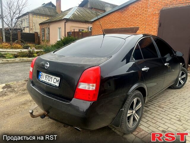 Черный Ниссан Примера, объемом двигателя 1.6 л и пробегом 246 тыс. км за 3600 $, фото 2 на Automoto.ua