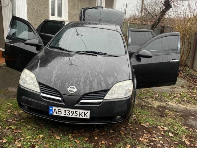 Черный Ниссан Примера, объемом двигателя 1.8 л и пробегом 157 тыс. км за 4500 $, фото 1 на Automoto.ua
