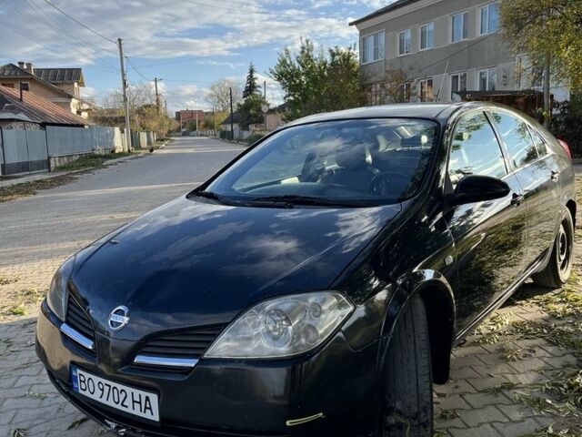 Черный Ниссан Примера, объемом двигателя 2.2 л и пробегом 316 тыс. км за 2350 $, фото 1 на Automoto.ua