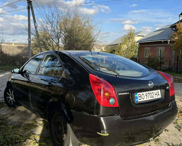 Черный Ниссан Примера, объемом двигателя 2.2 л и пробегом 316 тыс. км за 2350 $, фото 3 на Automoto.ua