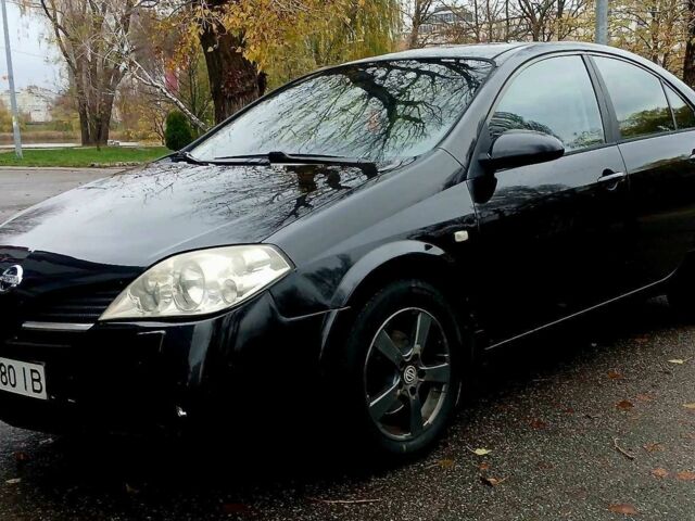 Черный Ниссан Примера, объемом двигателя 1.6 л и пробегом 262 тыс. км за 4300 $, фото 5 на Automoto.ua