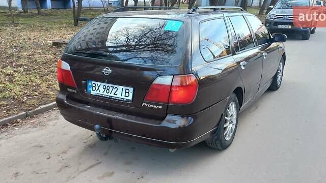Коричневый Ниссан Примера, объемом двигателя 1.8 л и пробегом 190 тыс. км за 3800 $, фото 6 на Automoto.ua