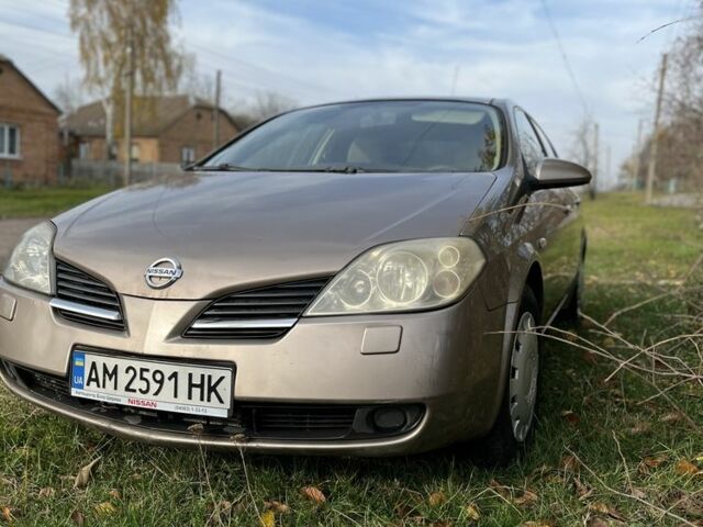 Коричневый Ниссан Примера, объемом двигателя 1.9 л и пробегом 250 тыс. км за 4400 $, фото 4 на Automoto.ua