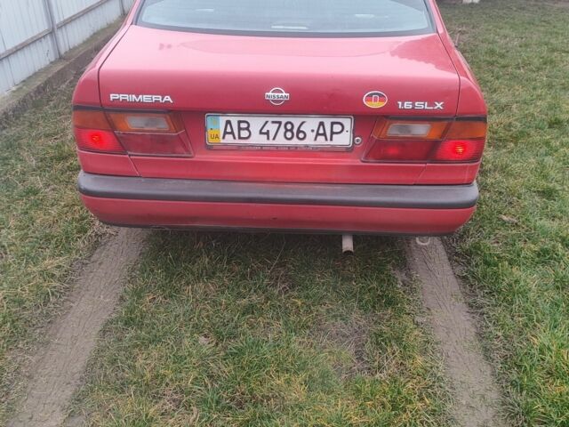 Червоний Ніссан Прімера, об'ємом двигуна 1.6 л та пробігом 400 тис. км за 1300 $, фото 2 на Automoto.ua