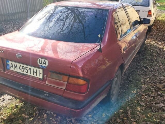 Красный Ниссан Примера, объемом двигателя 1.6 л и пробегом 200 тыс. км за 2000 $, фото 13 на Automoto.ua