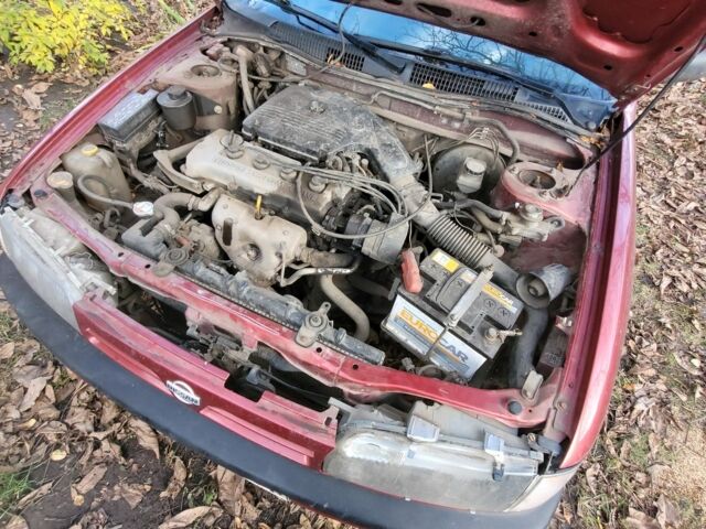 Красный Ниссан Примера, объемом двигателя 1.6 л и пробегом 200 тыс. км за 2000 $, фото 2 на Automoto.ua
