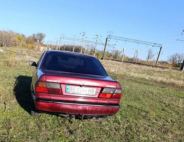 Червоний Ніссан Прімера, об'ємом двигуна 2 л та пробігом 486 тис. км за 1600 $, фото 7 на Automoto.ua