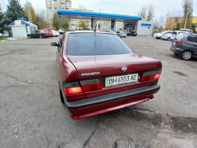 Красный Ниссан Примера, объемом двигателя 1.6 л и пробегом 250 тыс. км за 2800 $, фото 3 на Automoto.ua