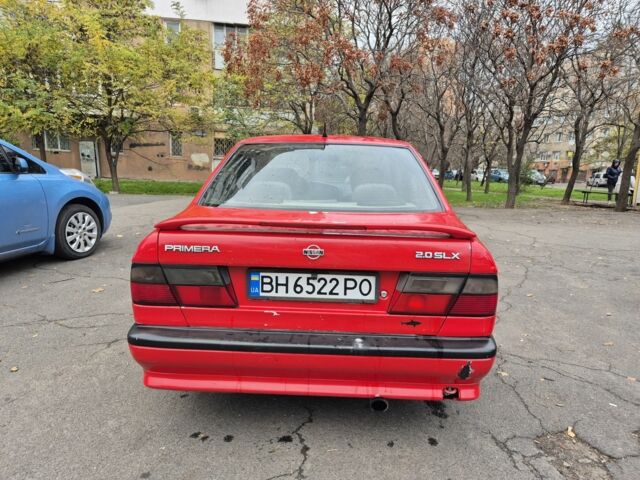 Красный Ниссан Примера, объемом двигателя 2 л и пробегом 470 тыс. км за 1800 $, фото 4 на Automoto.ua