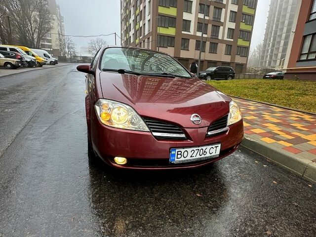 Красный Ниссан Примера, объемом двигателя 18 л и пробегом 270 тыс. км за 4000 $, фото 2 на Automoto.ua