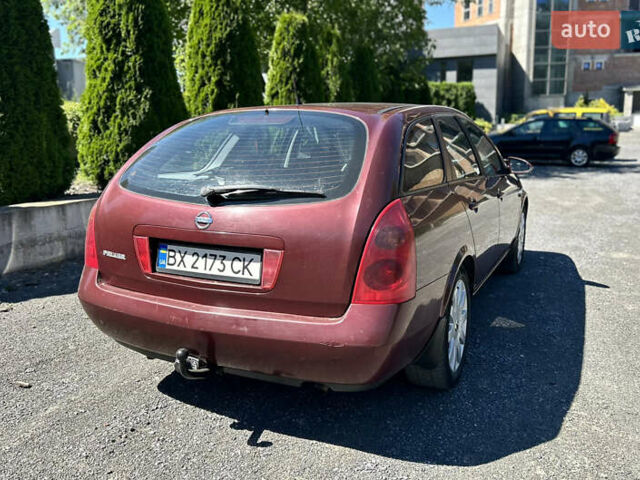 Красный Ниссан Примера, объемом двигателя 2.2 л и пробегом 351 тыс. км за 3150 $, фото 13 на Automoto.ua
