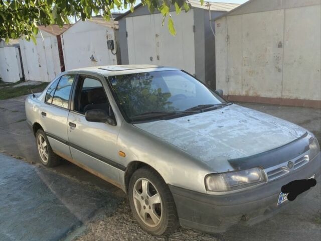 Серый Ниссан Примера, объемом двигателя 2 л и пробегом 150 тыс. км за 900 $, фото 1 на Automoto.ua